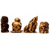 Image 2 : Japanese Netsuke 4 Pieces, All Signed  [154998]