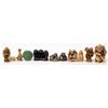 Image 1 : Japanese Netsuke Souvenirs Lot of 11 Pieces [155001]