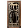 Image 1 : Alma Bank Gold Leaf on Glass, Framed Sign [153743]