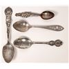 Image 1 : Missouri/Illinois Sterling Spoons, 4 [153002]