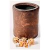 Image 1 : Antique Dice Cup and Dice [153668]