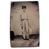 Image 1 : Tintype Photograph of a Painter; c. 1860s-70s [152823]