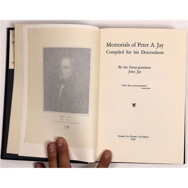 Memorials of Peter A. Jay by John Jay [150292]