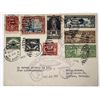 Image 1 : Hindenburg First Flight with Nine Different Stamps [151806]