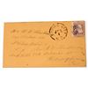 Image 1 : Empire City, Colorado Territory Postal Cover [155252]