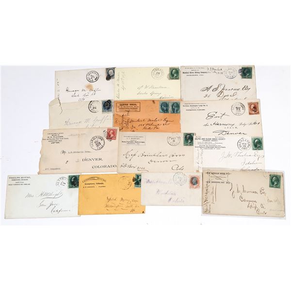 Georgetown, Colorado Postal Cover Collection [155277]