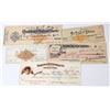 Image 1 : Arizona and New Mexico Revenue Imprinted Checks (rare RN-G brown) [151815]