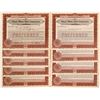 Image 1 : Placer Motor Sales Corporation Stock Certificates [153223]