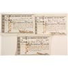 Image 1 : Saratoga and Schenectady Railroad Company Stock Certificates [153701]