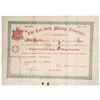 Image 1 : Ten Gold Mining Associates of Colorado Stock Certificate [155311]