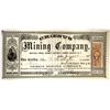 Image 1 : Croesus Mining Company Stock at Unlisted Mineral Point Ghost Town [144357]