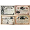 Image 1 : Stateline Gold Mining Company Stocks -Complete set of 4 [144417]