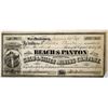 Image 1 : Beach & Paxton Gold & Silver Mining Co. Stock (African American G. T. Brown Lithographer) [144413]
