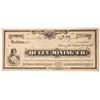 Image 1 : Queen Mining Company Stock - G. T. Brown Lithographer [144213]