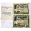 Image 1 : Old Dominion Oil Stocks, 2, and Dividend Letter [155129]