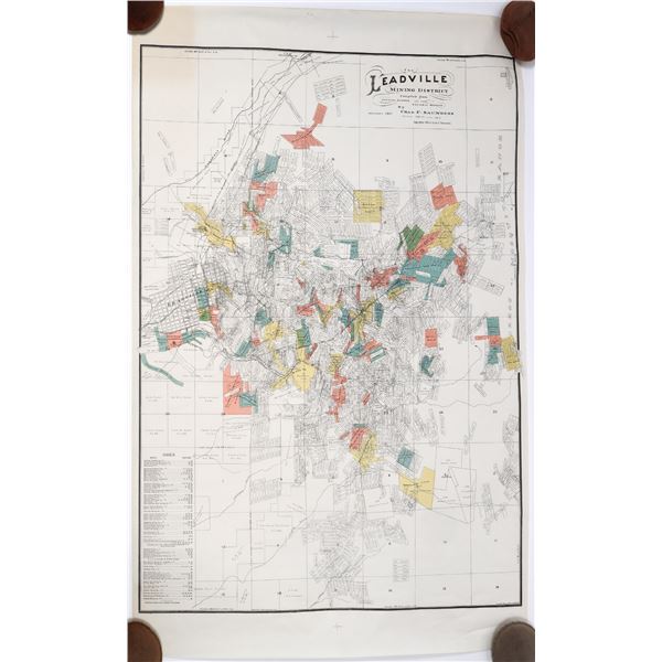 Map of the Leadville Mining District; 1901 [152843]