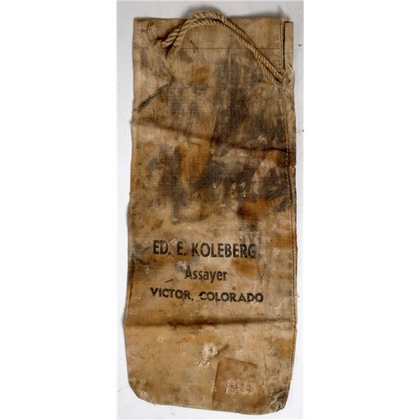 Ed E Koleberg Assayer Ore Bag [153737]
