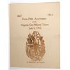 Image 1 : Virginia City Miner's Reunion Invitation, 1912 [155065]
