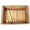 Image 2 : Original Box with Candles from E. Schneider & Co.; c. 1880s [153680]