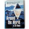 Image 1 : Around the World in 20 Days by Piccard & Jones with Signatures [154666]
