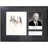 Image 1 : John Glenn Artist Proof and Autograph, Framed [155012]