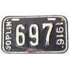 Image 1 : Joplin Motorcycle License; 1916 [153126]