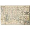 Image 1 : Rare North Missouri Railway Map [154431]