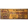 Image 1 : Nyal's Family Remedies, Palace Pharmacy, Cripple Creek Metal Sign [154450]