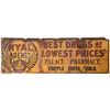 Image 1 : Nyal's Family Remedies, Palace Pharmacy, Cripple Creek Metal Sign [154451]