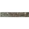 Image 1 : Court Exchange Saloon Copper Sign - Leadville, CO  [154447]