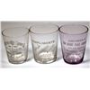 Image 1 : Three Different Denver Etched Shot Glasses [154002]