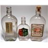 Image 1 : Three Different Denver Paper Label Flasks [154134]