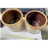 Image 2 : Denver Stoneware Company Pot Pair [154890]