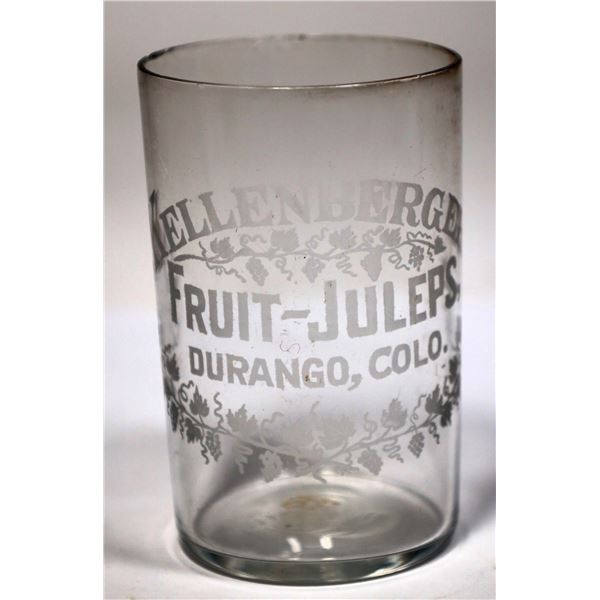 J. Kellenberger's Fruit-Juleps Etched Glass, Durango [153990]