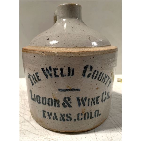 The Weld County Liquor & Wine Co. Jug, Evans [154931]