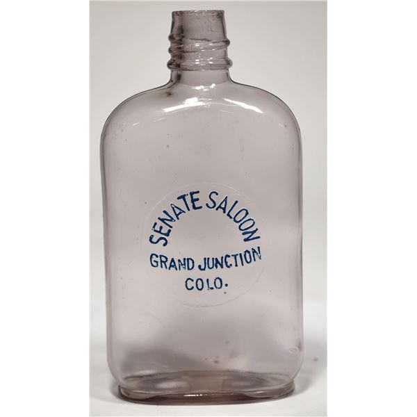 Senate Saloon Whiskey Flask, Grand Junction [154139]