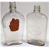 Image 1 : Grand Junction Bottle Pair: The Abbey Flask and Paper Label [153769]