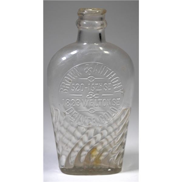 Brown & Anthony Clear Bottle [152881]