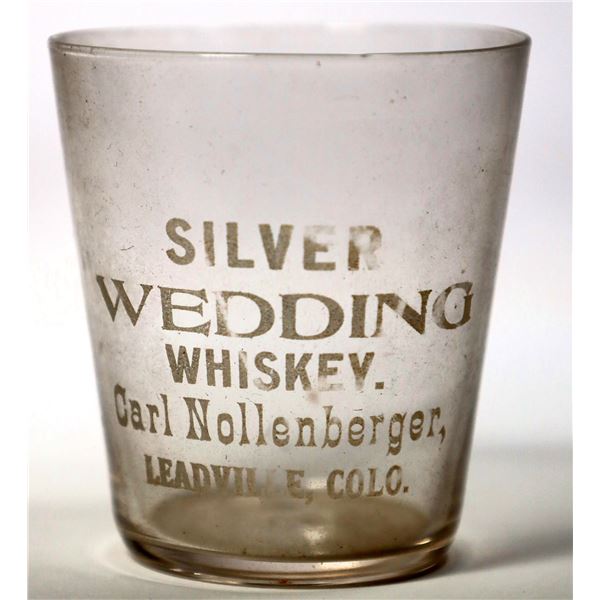 Silver Wedding Whiskey Shot Glass, Carl Nollenberger, Leadville [154106]