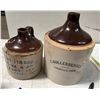 Image 1 : Two Damaged & Repaired Leadville Whiskey Jugs [154927]