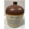 Image 1 : Lambert Orchard Co. Sweet Cider Dated Jug, Sedalia [152461]