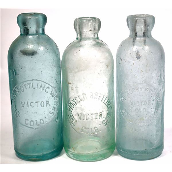 Victor Soda Bottles, 3 [155955]