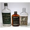 Image 1 : Victor & Cripple Creek Paper Label Whiskey Bottles [153780]