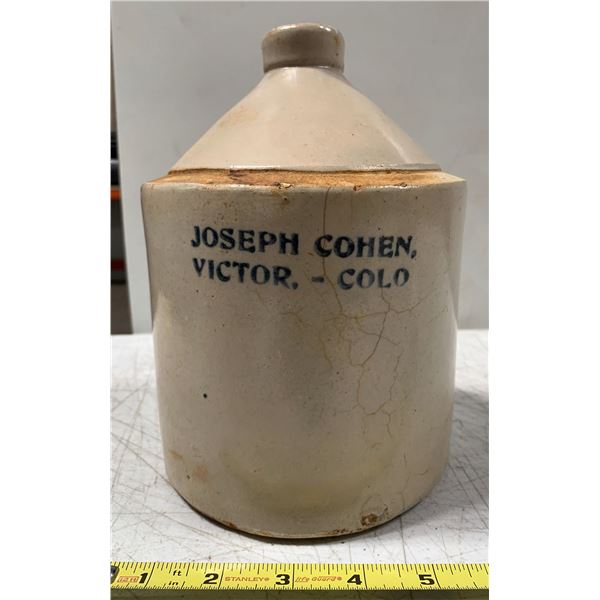 Joseph Cohen Whiskey Jug, Victor [154946]