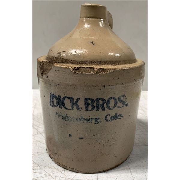 Dick Bros. Whiskey Jug, Walsenburg [154943]