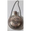 Image 1 : Large Silver Navajo Whiskey Flask [154469]