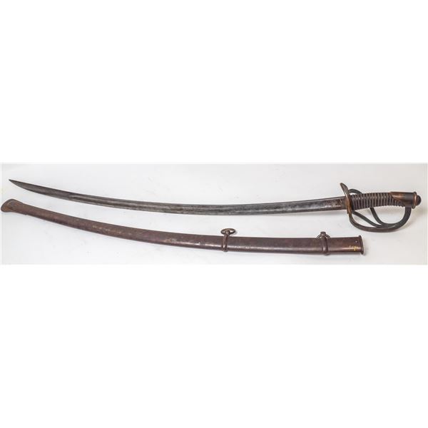 Model 1840 Dragoon Saber with Scabbard Pre-Civil War  [152604]