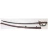 Image 1 : Model 1840 Dragoon Saber with Scabbard Pre-Civil War  [152604]