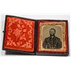Image 1 : Daguerreotype Photograph of Union Soldier  with Gold Epaulettes   [152600]