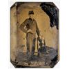 Image 1 : Tintype Photo of Young Man in Uniform Civil War Era [152597]